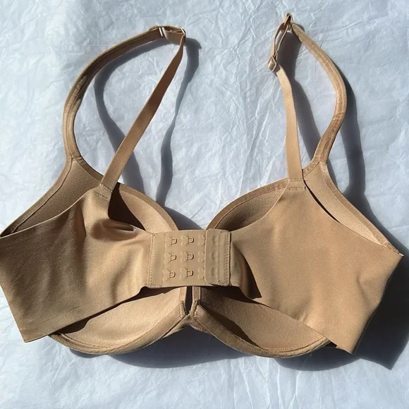 Skims Women’s Ultimate Collection Push-Up Plunge Bra. Color CLAY- Size:32DD NWOT - Picture 2 of 3